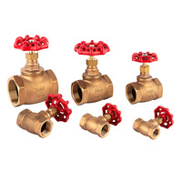Vanne à soupape d'arrêt en laiton forgé 1/2'' - 4'' 2 pouces, en laiton, cuivre, bronze, 1/2 po IPS 125 WSP 200 Psi WOG