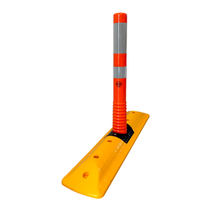 Botón de Demarcación de Carriles de 100 x 75 cm con Barrera de Seguridad Delimitadora para la Gestión del Tráfico Vial - Product Image 1
