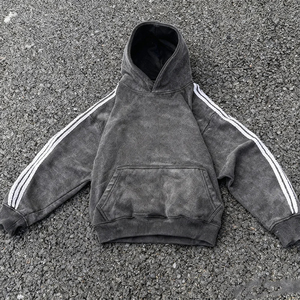 Nouvelle conception 2025, best-seller, sweat-shirts à capuche décontractés à fermeture éclair, faible MOQ, sweat-shirts pour hommes, prix de gros, fabriqué au Pakistan - Product Image 1