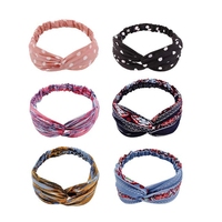 Accessoires de cheveux bandeau personnalisé pour femmes filles avec impression ou broderie de logo