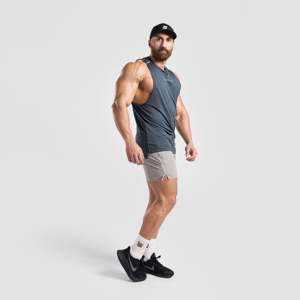 Débardeur réfléchissant gris pour homme - Product Image 4