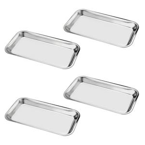 Plateau en aluminium de qualité supérieure qui équilibre la forme et la fonction, parfait pour la décoration d'événements et les thèmes intérieurs élégants de la maison - Product Image 4