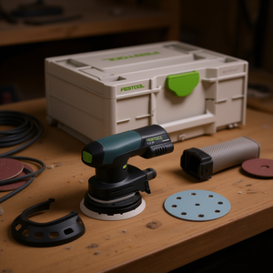 Ponceuse excentrique sans fil Festool ETSC 125-Basic, polisseuse sans batterie ni chargeur - Product Image 3