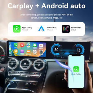 <span class=keywords><strong>Carplay</strong></span> de pantalla dual de 12,3 "para <span class=keywords><strong>mercedes</strong></span>-benz GLC Clase C 2015-2024, reproductor de vídeo para coche Multimedia Android, unidad principal de navegación GPS - Product Image 3