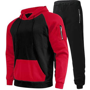 Conjuntos de Jogger de poliéster para hombre al por mayor, conjunto de dos piezas, chaqueta y pantalones de chándal, chándal personalizado para hombre, ropa deportiva de algodón puro de alta calidad - Product Image 1