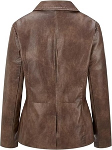Wholesale Womens Woven Nylon Sheepskin <b>Trench</b> <b>Coat</b> with Fox <b>Fur</b> Long Length Pockets Custom Logo Trendy Fall Winter Outerwear - Product Image 3