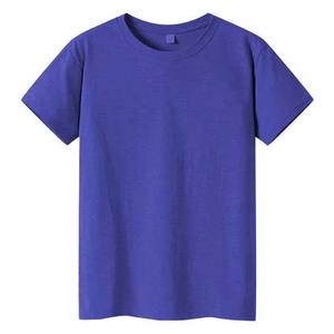 T-shirts à manches courtes à col rond respirants à séchage rapide Vêtements pour hommes Grande taille Coton personnalisé Couleur unie T-shirts pour hommes d'été - Product Image 5