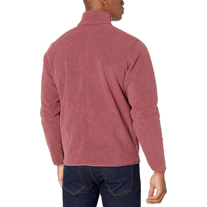 "Wholesale <b>Men's</b> <b>Micro</b> <b>Fleece</b> Jacket - Full Zipper, Sherpa <b>Fleece</b>, Windproof, Embroidered Cotton Knit Microfleece <b>Men's</b> Jackets - Product Image 2