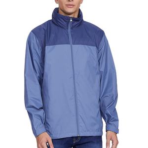 Chaqueta Cortavientos de Invierno, Resistente al Agua y al Viento, con Capucha, Cierre de Cremallera, Transpirable, de Nailon/Algodón, con Logotipo Frontal - Product Image 2