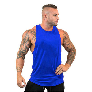Camiseta Deportiva Personalizada Transpirable de Algodón/Fibra de Bambú de Alta Calidad para Hombre, Ropa Informal para Gimnasio y Fisicoculturismo, Diseño 3D - Product Image 5