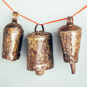 Most Selling Sheep & <b>Cow</b> <b>Bells</b> Modern Design Metal Hanging <b>Bells</b> Antique Gold Finished Lucky <b>Cow</b> <b>Bell</b> Handmade - Product Image 4