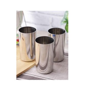 Verre à liqueur en acier inoxydable et verre de qualité supérieure durable et réutilisable tasse à boissons chaudes et froides tasse à boire à base d'argile en céramique - Product Image 5