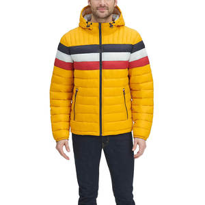 Chaqueta acolchada de invierno de alta calidad para hombre, hecha a medida, cálida, con cuello levantado, ecológica, transpirable, de secado rápido, estilo callejero, 2024 - Product Image 4
