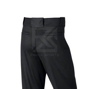 Pantalons de baseball et de softball personnalisés, coupe décontractée, sublimés, à rayures fines - Product Image 5