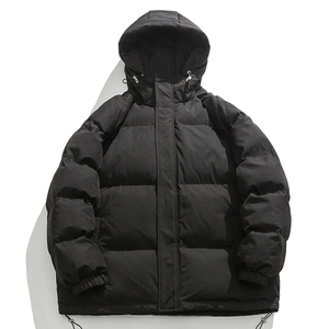 Veste matelassée d'hiver pour homme à capuche de haute qualité, vente chaude, super épaisse, respirante, imperméable, OEM - Product Image 2