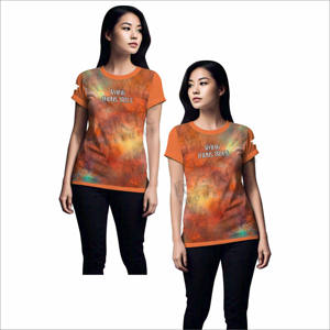 Nuevo diseño de manga corta para mujer, camisetas de algodón hechas a granel para mujer, camisetas en stock para mujer - Product Image 6