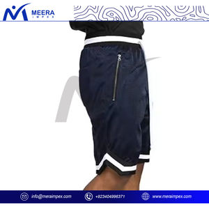 Short de gymnastique en maille de haute qualité imprimé au design personnalisé pour hommes Short de survêtement d'entraînement au basket-ball sublimé - Product Image 4