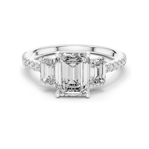 Anillo de Diamante de Laboratorio Redondo Brillante de 2.542 CT para Mujer, Claridad VVSVS EF, Diamante de Laboratorio CVD, Oro de 18K, 14K, 10K y Plata 925 - Product Image 3