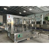 Aim Technologies Usine de production de boissons entièrement automatique 120 BPM Capacité 2000 bph 415V Bouteille PET 500 ml Acier inoxydable Garantie 1 an