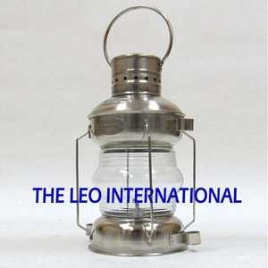 Farol Náutico Cuadrado de Acero Inoxidable Chapado en Oro, Estilo Moderno y Elegante, Decoración de Iluminación - Product Image 2