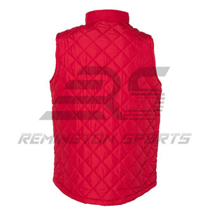 Chaqueta acolchada sin mangas para hombre, chaleco de burbuja negro de invierno de alta calidad Oem, chaqueta acolchada brillante personalizada sin mangas, chaleco acolchado para hombre - Product Image 3