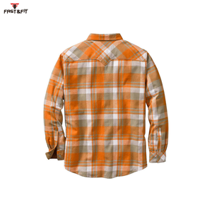 Camisa de Franela para Hombre de Invierno de Secado Rápido, Nuevo Diseño, Alta Calidad, 100% Algodón, Mangas Largas, Transpirable, Personalizable, Camisas Casuales - Product Image 4