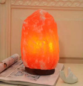 Lampes de nuit au sel de l'Himalaya Lampes de roche de sel naturel de l'Himalaya Cristaux Veilleuse Lampe à sel 2-3 kg - Product Image 5