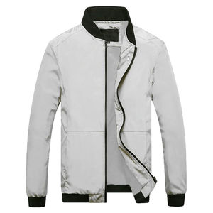 Hot Selling Autumn Winter Windbreaker Jacket for <b>men</b> Sporty Style <b>Clothing</b> Coat With Zipper Closure Slim fit <b>Men's</b> Jacket - Product Image 1