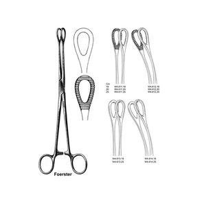 Ensemble d'instruments de forceps manuels en acier inoxydable pour éponges - Product Image 2