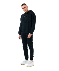 ชุดวอร์มแบบเรียบง่ายขายดีสำหรับมืออาชีพ ชุดเซ็ตเสื้อฮู้ดและกางเกงขายาวแบบสั่งทำสำหรับผู้ชาย - Product Image 1