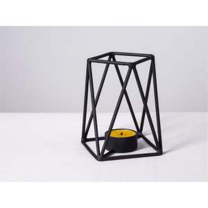 Soporte de luz en T de Metal hecho a mano personalizado superventas soporte de luz de té de Metal decorativo de alta calidad de lujo para decoración de boda - Product Image 1