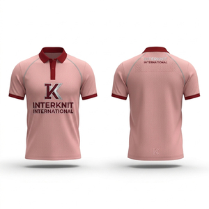 เสื้อคอตตอนถักแบบพรีเมี่ยมสำหรับผู้ชายเข้ารูประบายอากาศได้เสื้อผ้าลำลองสไตล์ไฮสตรีท - Product Image 2