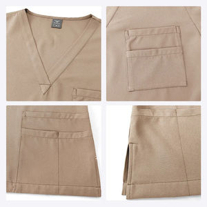 Uniformes de hospital Traje de fregado superior Uniformes de hospital hechos a pedido para profesionales médicos y enfermeras - Product Image 3