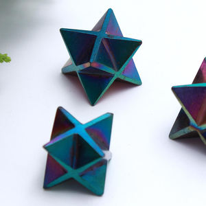 Merkaba – épingles à cheveux en cristal, étoiles, collier obsidienne, épilateur en cristal, forme d'étoile, trophée en cristal, décoration de la maison - Product Image 5