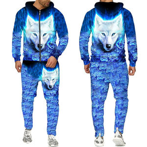 ชุดวอร์มเข้ารูปสำหรับผู้ชายชุดออกกำลังกายและชุดกีฬาชุดวอร์มเข้ารูปแฟชั่นสำหรับผู้ชายในฤดูหนาว - Product Image 5