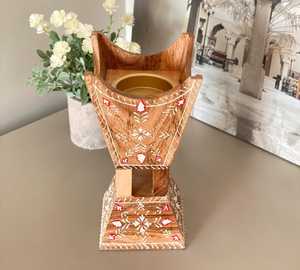 Brûleur d'encens rond Mubkhar Bakhoor de haute qualité avec de nouveaux cadeaux parfumés au design - Product Image 1