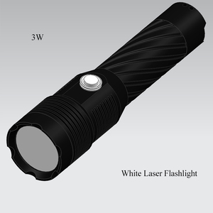 <span class=keywords><strong>Linterna</strong></span> láser de mano impermeable superbrillante IP65 con carga USB de cuerpo de aluminio de haz largo para acampar - Product Image 4