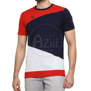 เสื้อยืดคอกลมสำหรับผู้ชายเสื้อยืดคอกลมสำหรับผู้ชายแห้งเร็วสีตามสั่ง - Product Image 3