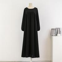 Abaya ample grande taille pour femme, manches longues, décontractée, style traditionnel musulman, en soie, couleur personnalisable, printemps-été-automne