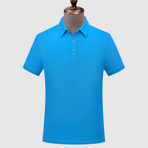 Polo décontracté Edgeco pakistanais OEM, tricoté, avec logo personnalisé imprimé, en coton épais 100% antibactérien - Product Image 4