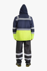 Chaleco de Trabajo Personalizable de Alta Visibilidad, Chaqueta Transpirable y Cómoda con Tiras Reflectantes, Logotipo, Suministro al por Mayor - Product Image 4
