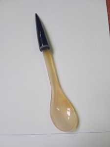 ชุดช้อนเขาควายงานหัตถกรรมธรรมชาติหรูหราเครื่องใช้บนโต๊ะอาหารชุดกล่องของขวัญช้อนบรรจุกล่องของขวัญ - Product Image 3