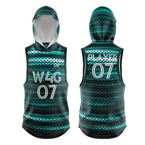 Tenues de football personnalisées 7 contre 7, maillots d'entraînement pour joueurs, drapeau, jersey 100% polyester, grande taille, devant - Product Image 1
