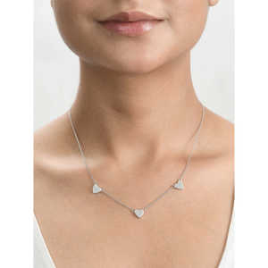 สร้อยคอจี้สถานีหัวใจแฟชั่นผู้หญิงพร้อมเสน่ห์ - Product Image 3