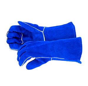 ถุงมืองานเชื่อมหนังปลอดภัยถุงมือทำงานที่มองเห็นได้ดีที่สุดสำหรับอุปกรณ์เชื่อมถุงมือสวมใส่สบายและทนทาน - Product Image 2