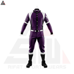 Fournisseur d'usine en gros – Nouveaux uniformes de baseball pour hommes imprimés par transfert thermique, haute qualité, sur mesure, séchage rapide, respirants - Product Image 3