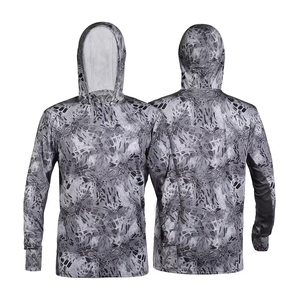 Sweat à capuche de pêche à séchage rapide à manches longues d'excellente qualité Sweats à capuche de pêche en polyester à sublimation personnalisée - Product Image 1