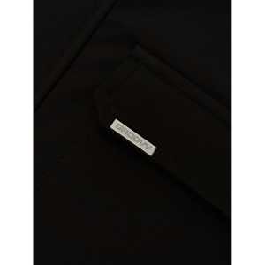 เสื้อโค้ชแบบเรียบสีพื้น ไซส์ XL พร้อมโลโก้แบบกำหนดเอง ผลิตจากผ้าโพลีเอสเตอร์ถัก ตกแต่งด้วยกระดุมและลายปัก เหมาะสำหรับการออกกำลังกาย - Product Image 3