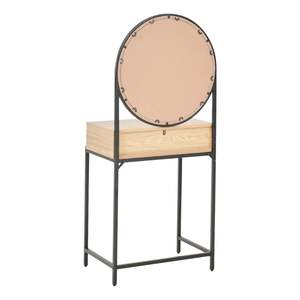 Mesa de tocador de madera maciza moderna, escritorio de maquillaje de madera, venta al por mayor, gran cantidad, directo de fábrica, precios económicos, OEM ODM - Product Image 2