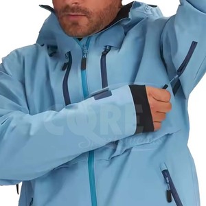 High Quality Waterproof Breathable <b>Men's</b> Ski Snow Zipper <b>Jackets</b> With Multi Pockets Winter Snowboarding <b>Soft</b> <b>Shell</b> <b>Jackets</b> - Product Image 6